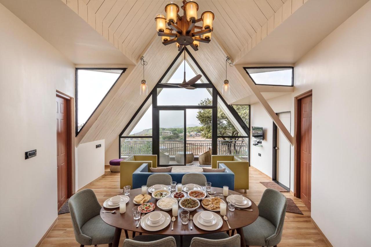 Saffronstays Harrier Crest, Lonavala - A Frame Villa With Bathtub Serving Delicious Veg Food Exterior foto